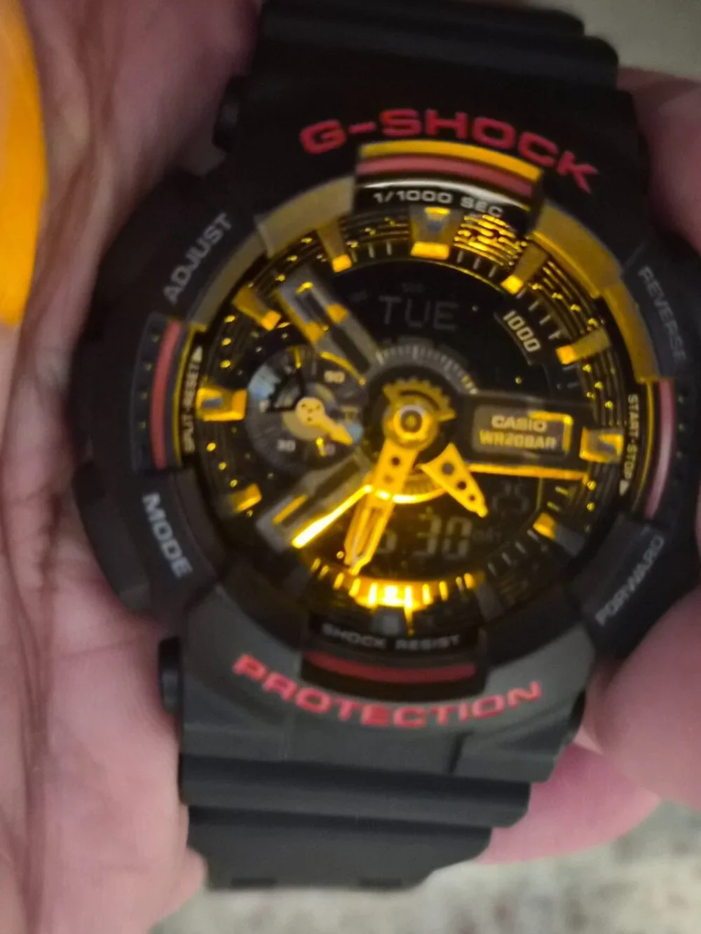 Casio G Shock Matte Black nearly NWOT